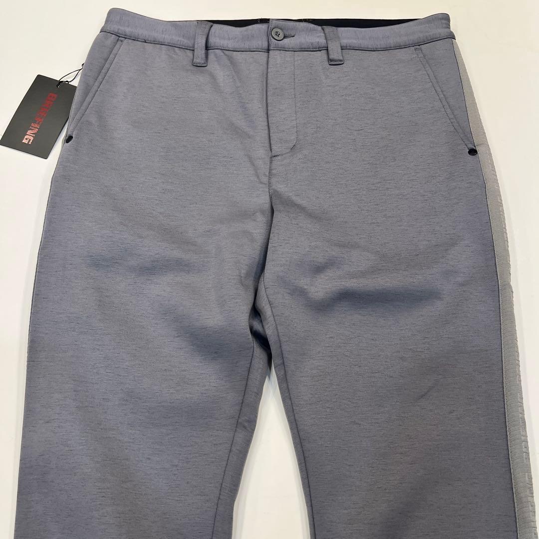 新品　BRIEFING　WARM LOGO LINE SLIM PANTS L
