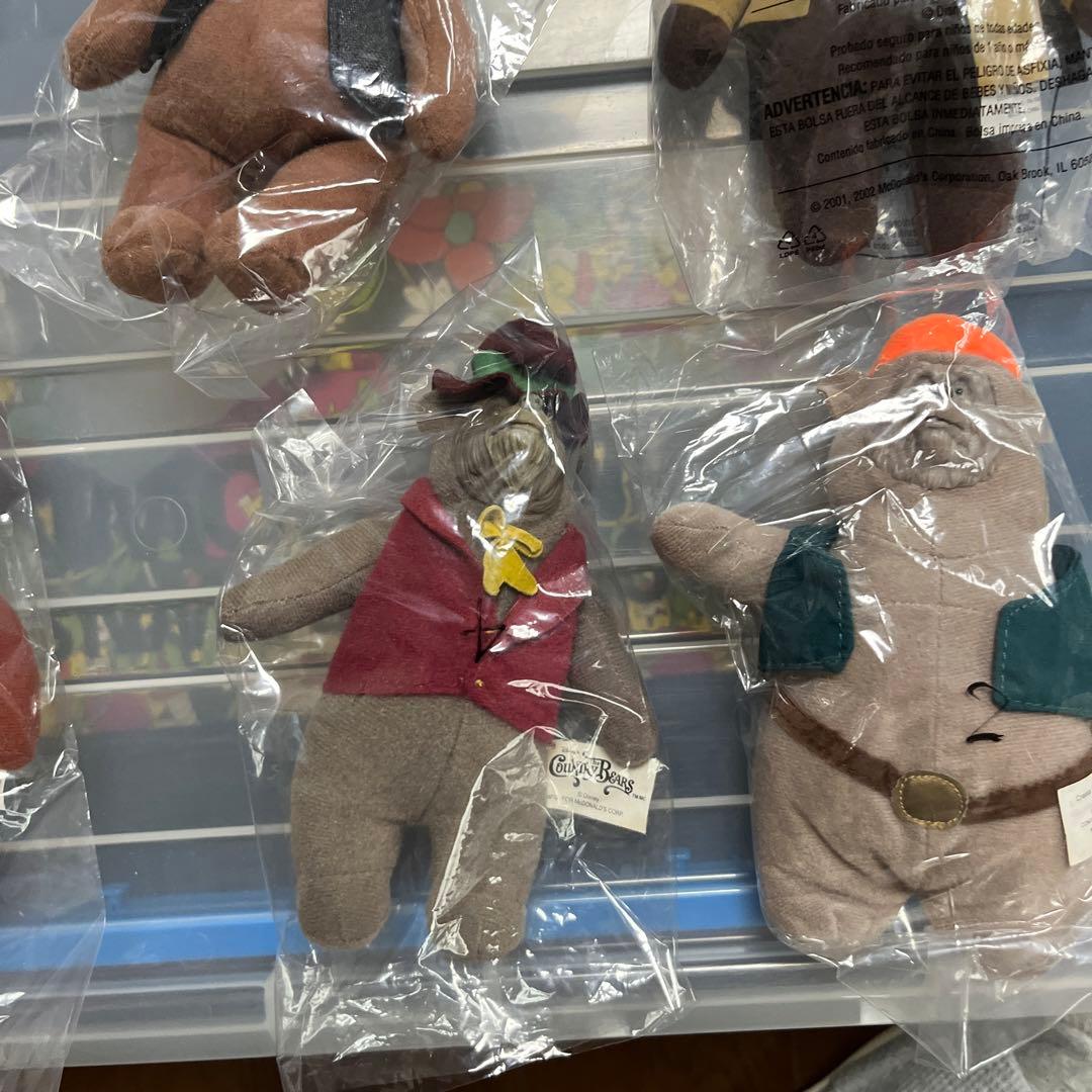 ディズニー　カントリーベア　全8体　未開封　日本未発売　2001年