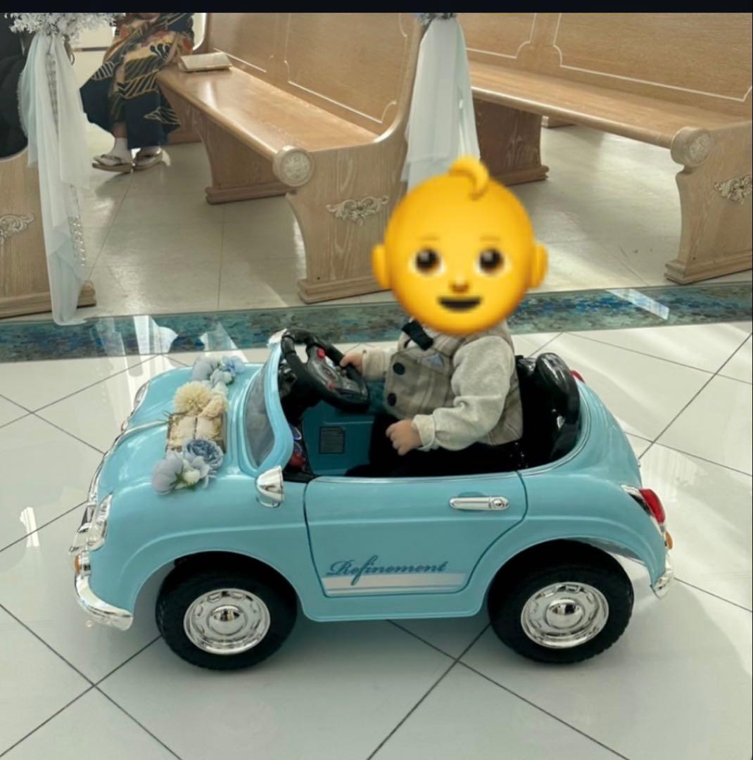 結婚式　リングボーイ　乗用ラジコンカー