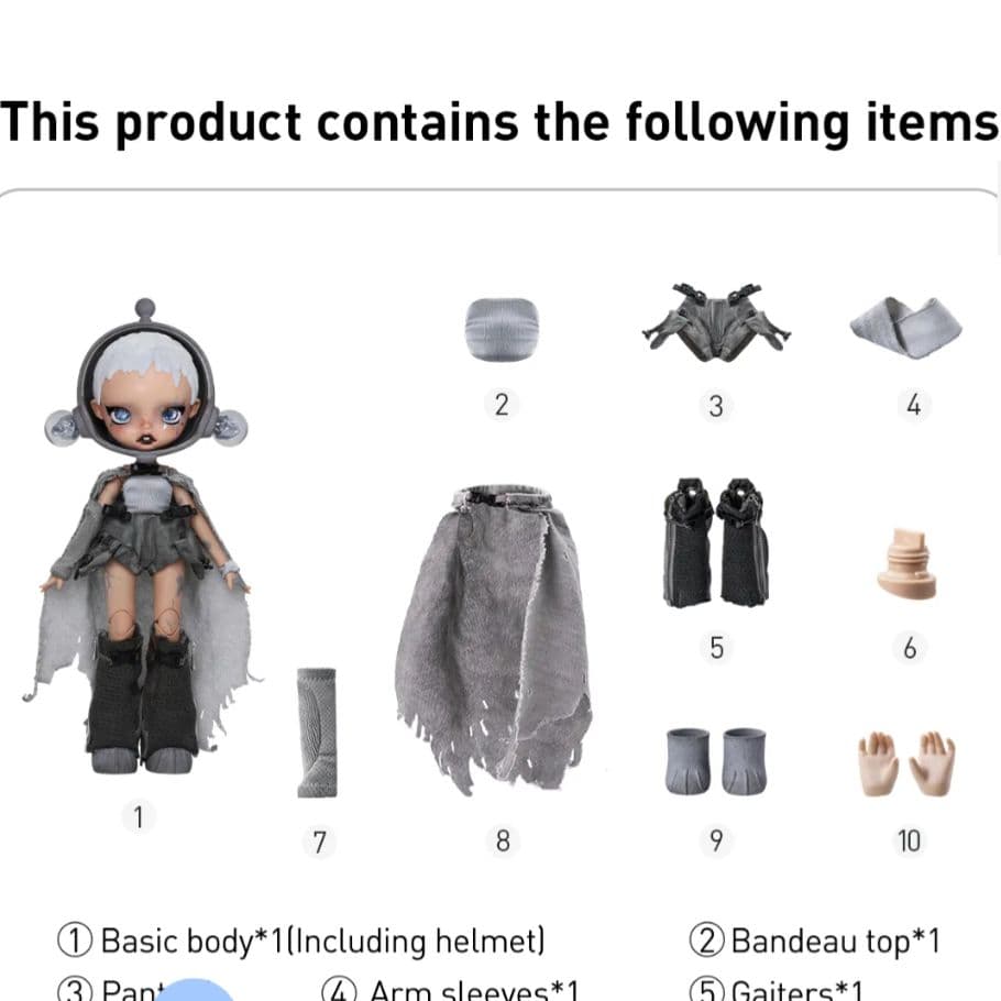 POP MART SKULLPANDA x HAMCUS 1/6 フィギュア