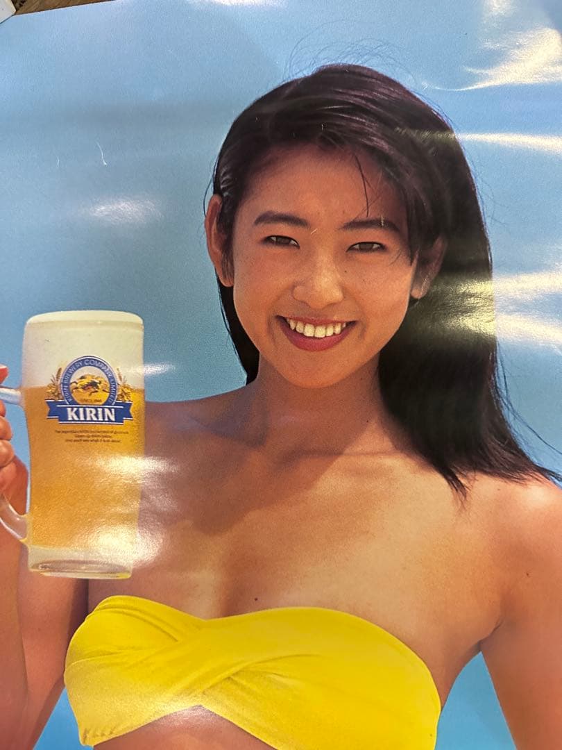 【中島史恵】キリンビール　水着ポスター