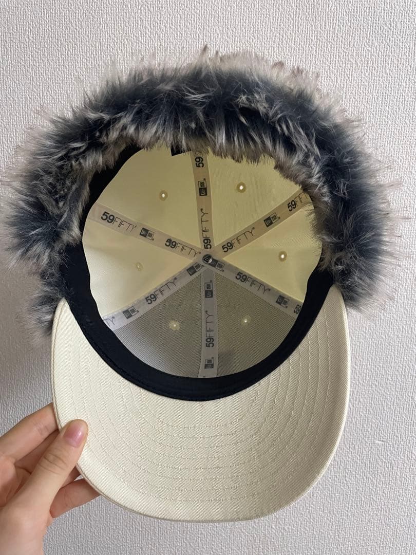LA 59FIFTY キャップ ファー付き 7 3/8
