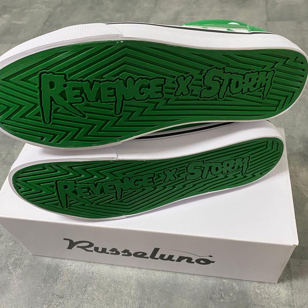 【新品】Russelunoラッセルノ コラボ ゴルフシューズ　グリーン　27cm