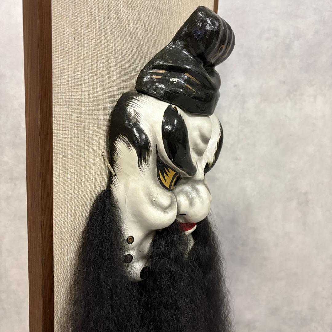 関羽将軍 張り子面 ― 厄除け守護の縁起飾り