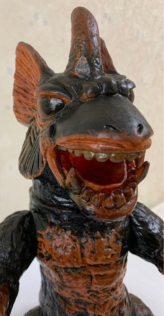 珍品希少　マルサン製1970　怪獣　ソフビ　　　　フィギュア　　ドラギラス