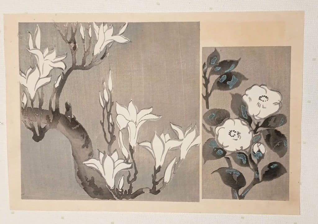 琳派図案版画（色摺版画)作者不詳、明治後期～昭和初期出版