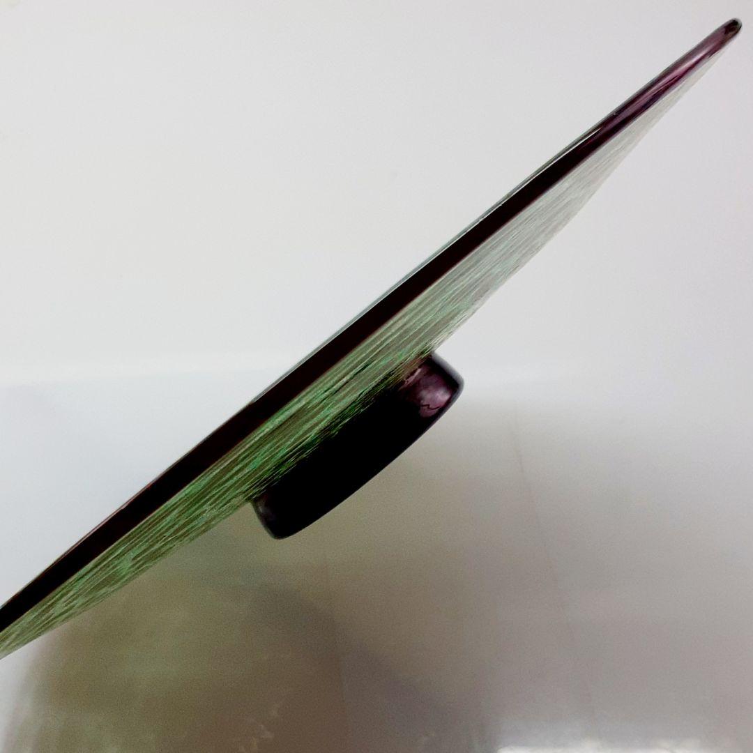 MURANO GLASS 28cm 大きな ミルフィオリ プレート皿