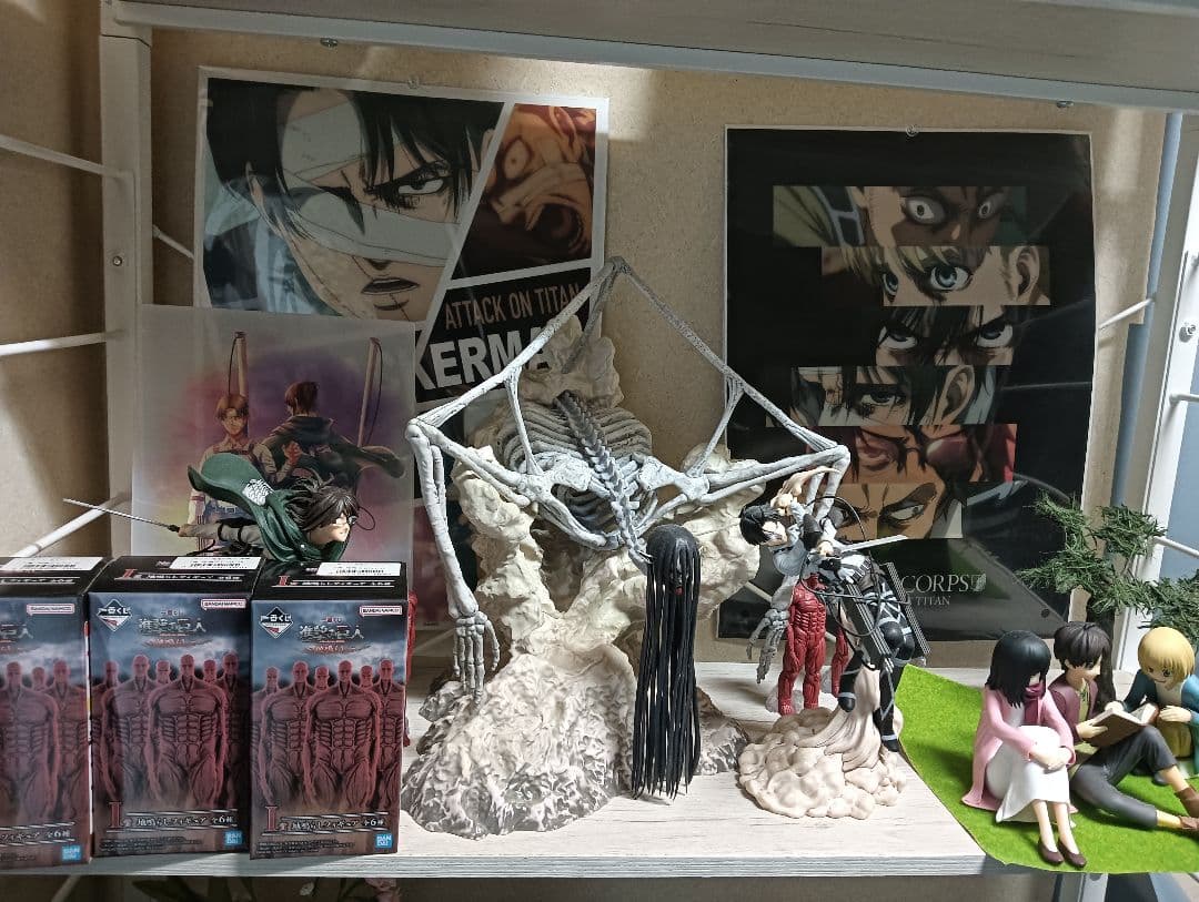 【フィギュアフルコンプ】進撃の巨人　一番くじ　セット