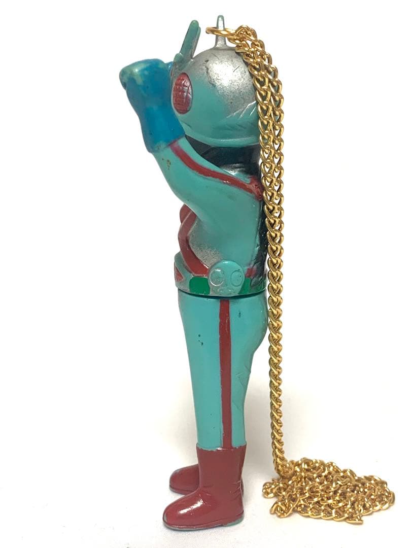 ポピー 仮面ライダーX ソフビ ガッツポーズ（旧バンダイ マスダヤ マル パトラ