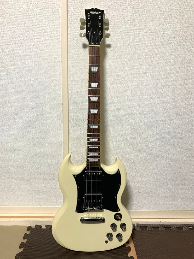 Maison メゾン メイソン SG WH SG-28 エレキギター