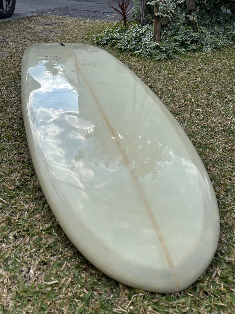 ミッドレングスpig 7’0 ボランクロス&バフ仕上げ　　クリーム