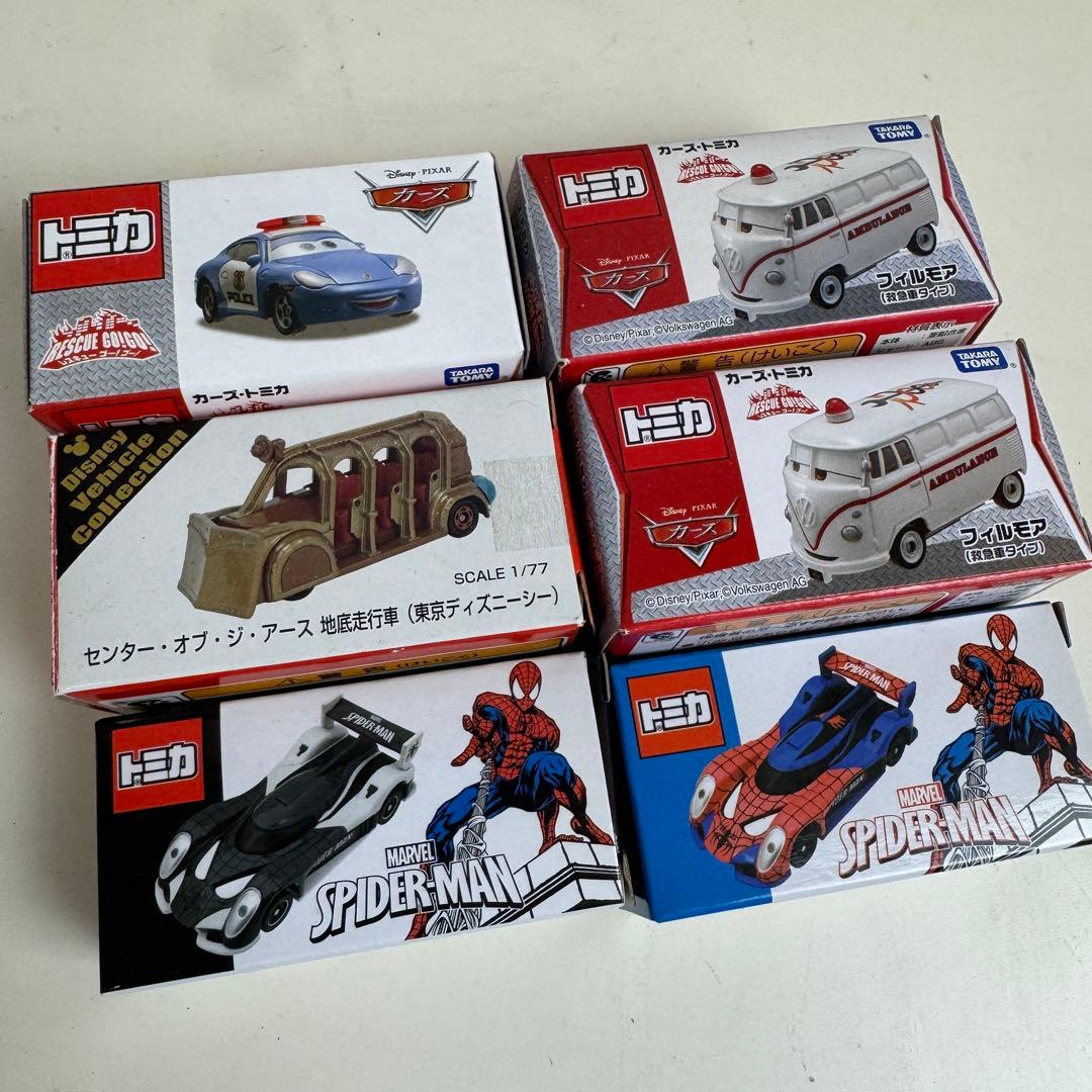 TOMICA ディズニーモータース ディズニートミカ カーズトミカ 27台セット
