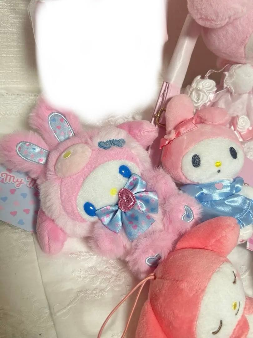 レディマイメロディ　ぬいぐるみ　ショルダーバッグ　サンリオ 6個セト