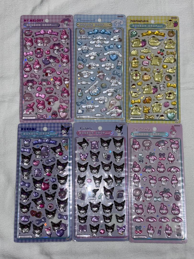 【国内正規品】サンリオ ボンボンドロップ うるちゅるPOP 10枚セット
