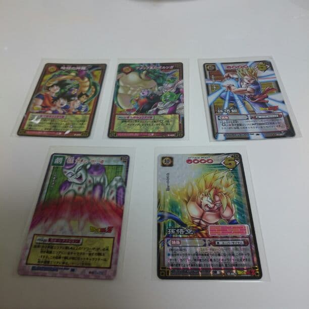 ドラゴンボールカードキラ  ５枚セット