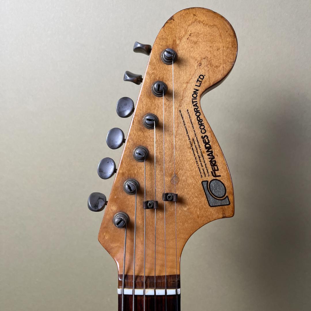 Fernandes FMT50 lic Blue 1978-81 石ロゴ