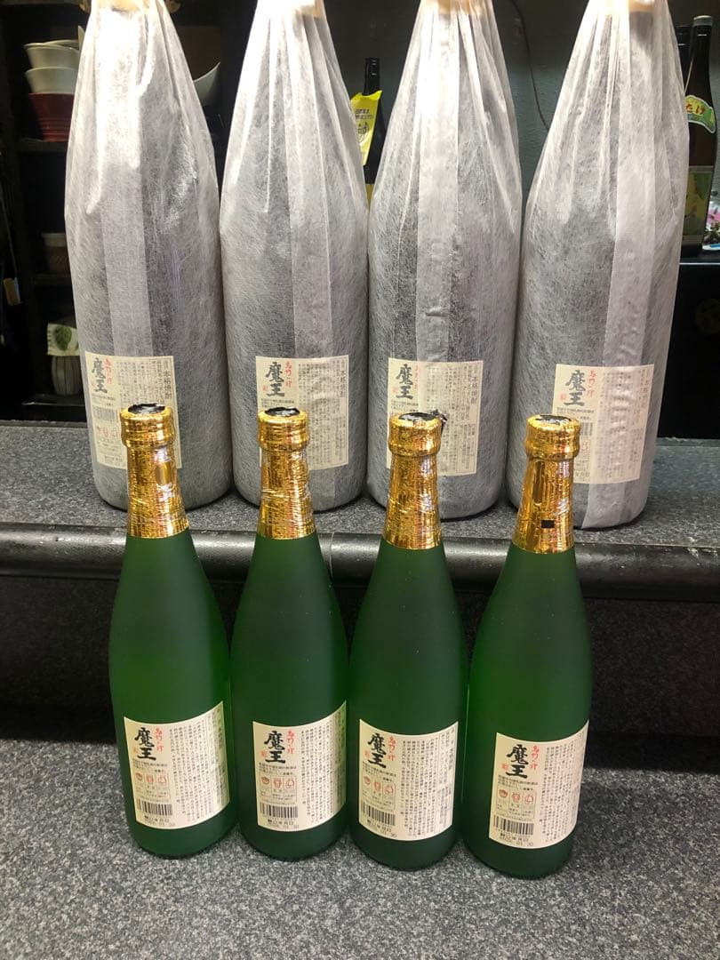 魔王 ⭐️プレミア芋焼酎 1800m４本、720ml４本のセット販売⭐️値段交渉⭕️