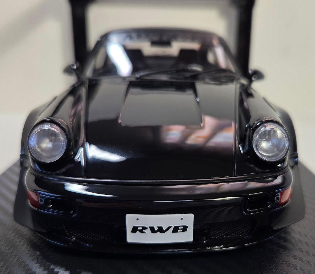 ミニカー 1/18 ignition model RWB 964 Black IG3633