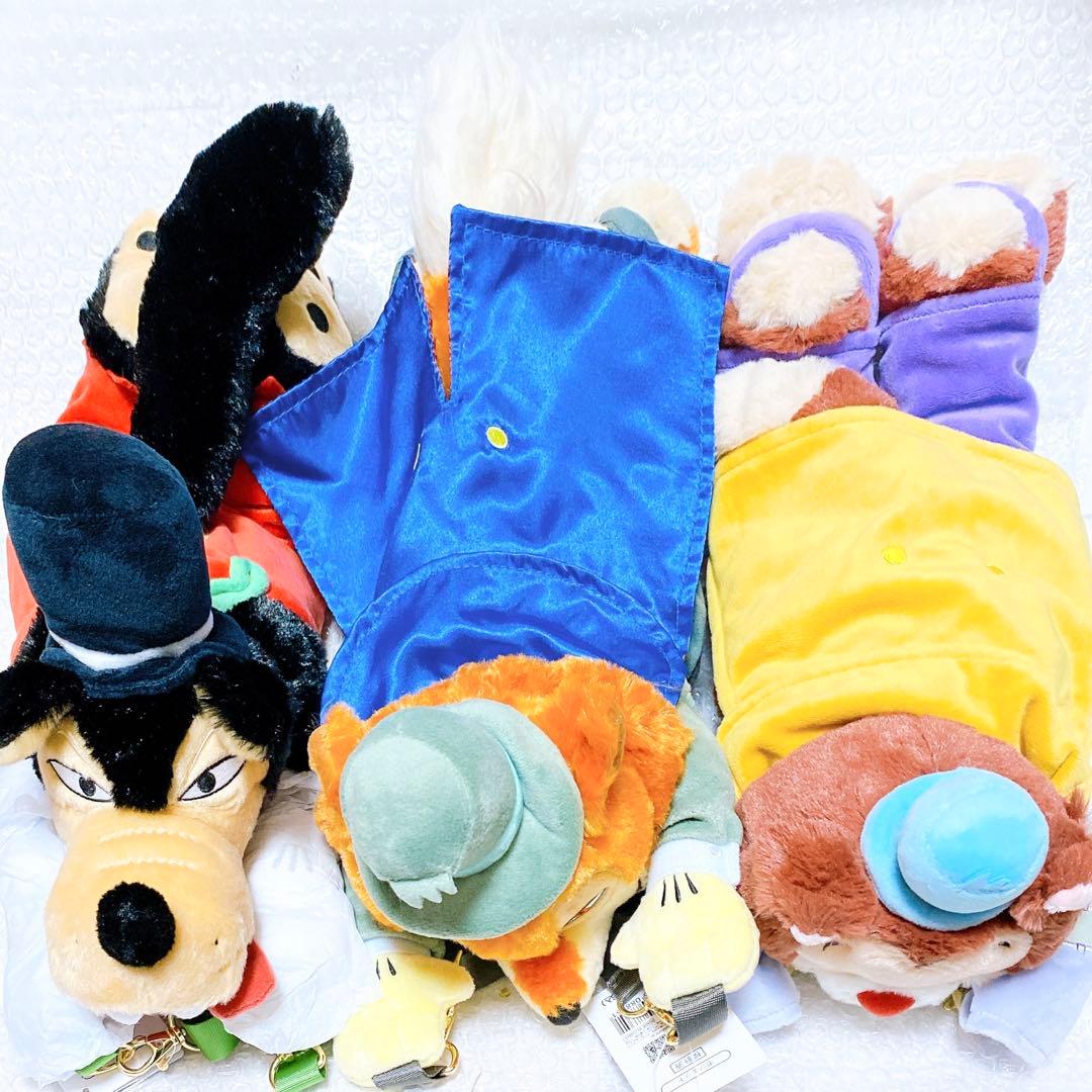 マルチポシェット　正直ジョン　ギデオン　ビッグバッドウルフ　ディズニー　ピノキオ