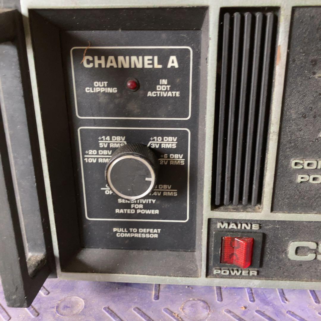 PEAVEY CS-800 ステレオパワーアンプ ピーヴィー アンプ 240W