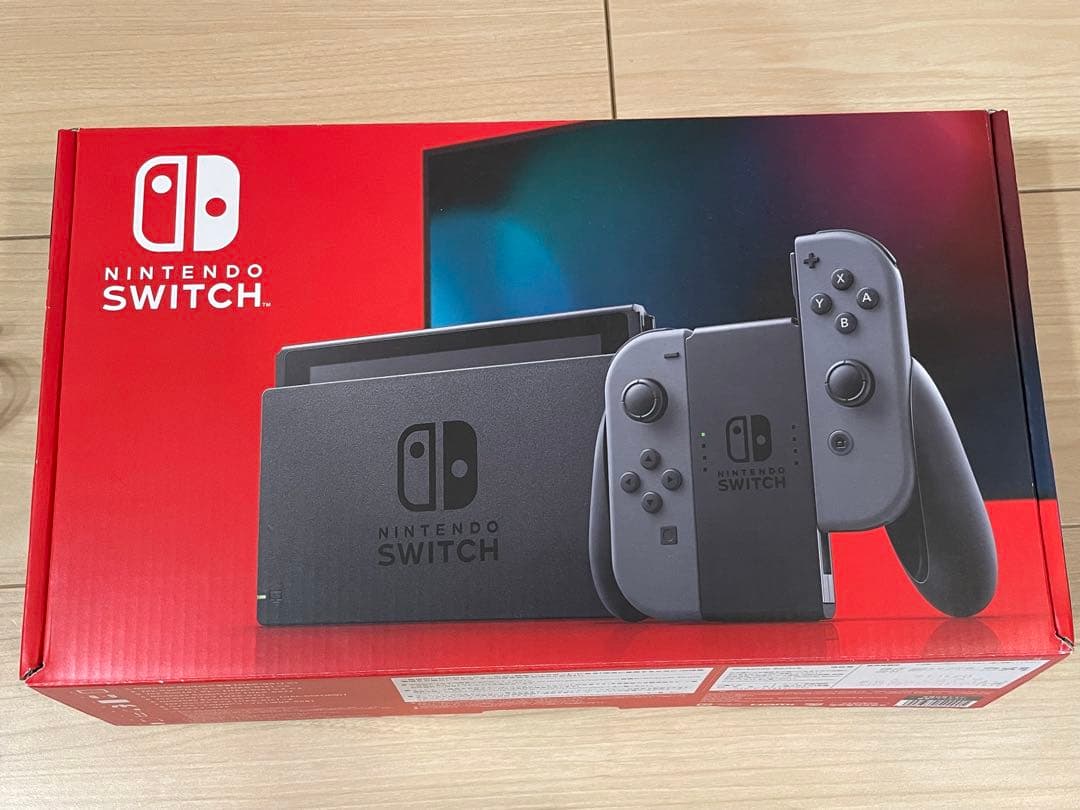 Switch Nintendo Switch グレー 本体・箱あり