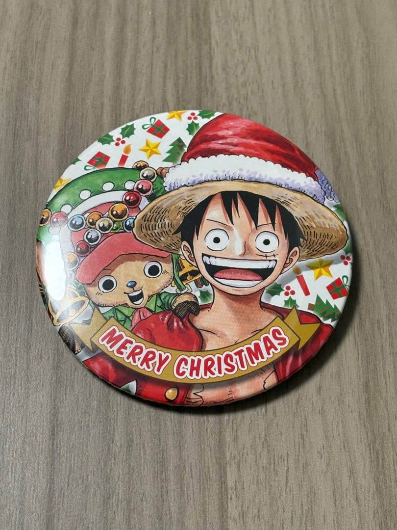 ワンピース クリスマス缶バッジ2018 ルフィ チョッパー
