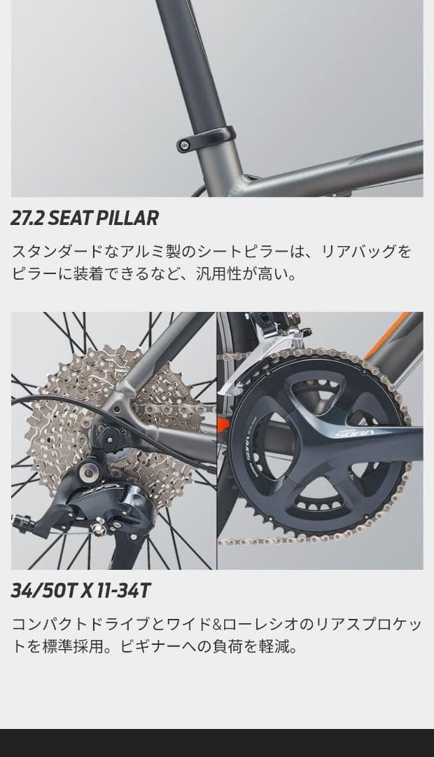ロードバイク GAINT CONTEND 1【直接引取り限定】