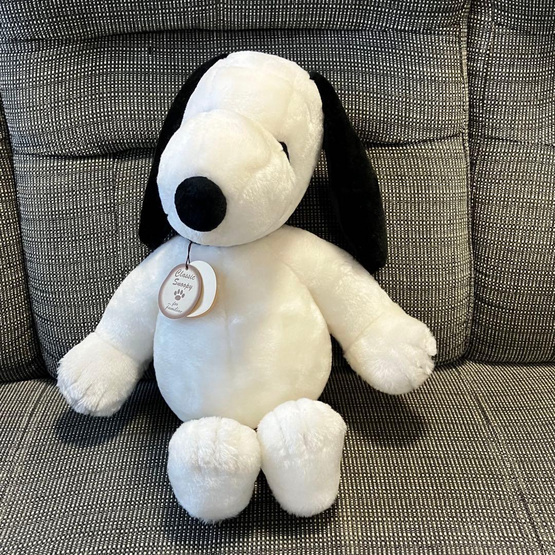 Classic Snoopy 復刻品 スヌーピー ぬいぐるみ　ファミリア　レトロ