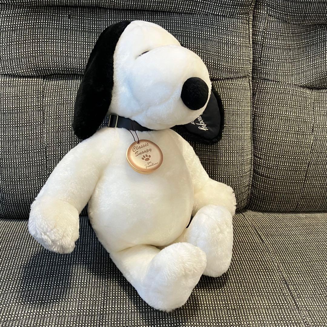 Classic Snoopy 復刻品 スヌーピー ぬいぐるみ　ファミリア　レトロ