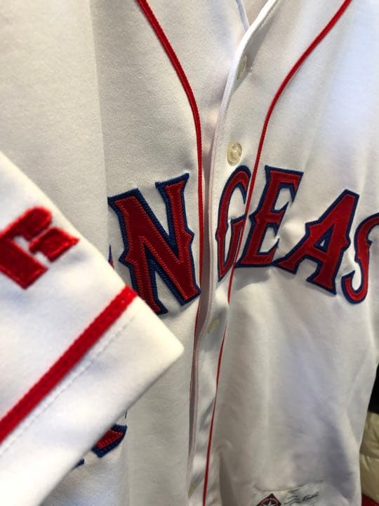 【1月SALE】MLB ジャラミロ実使用ユニフォーム　テキサスレンジャース