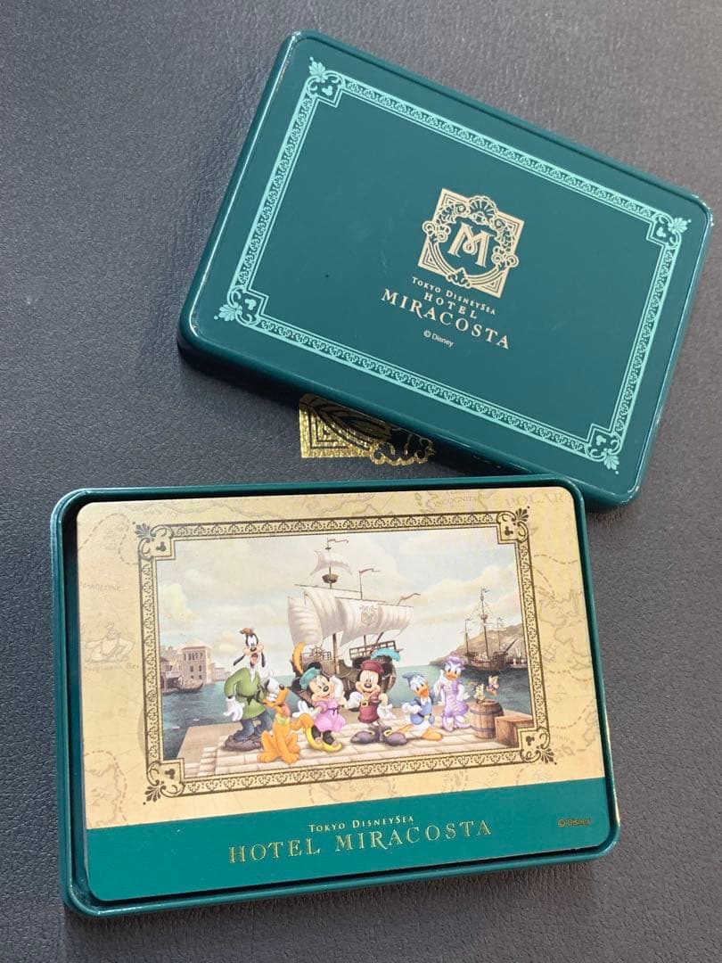 Disney ディズニー ホテルミラコスタ スイート特典 ラゲッジタグ&トランプ