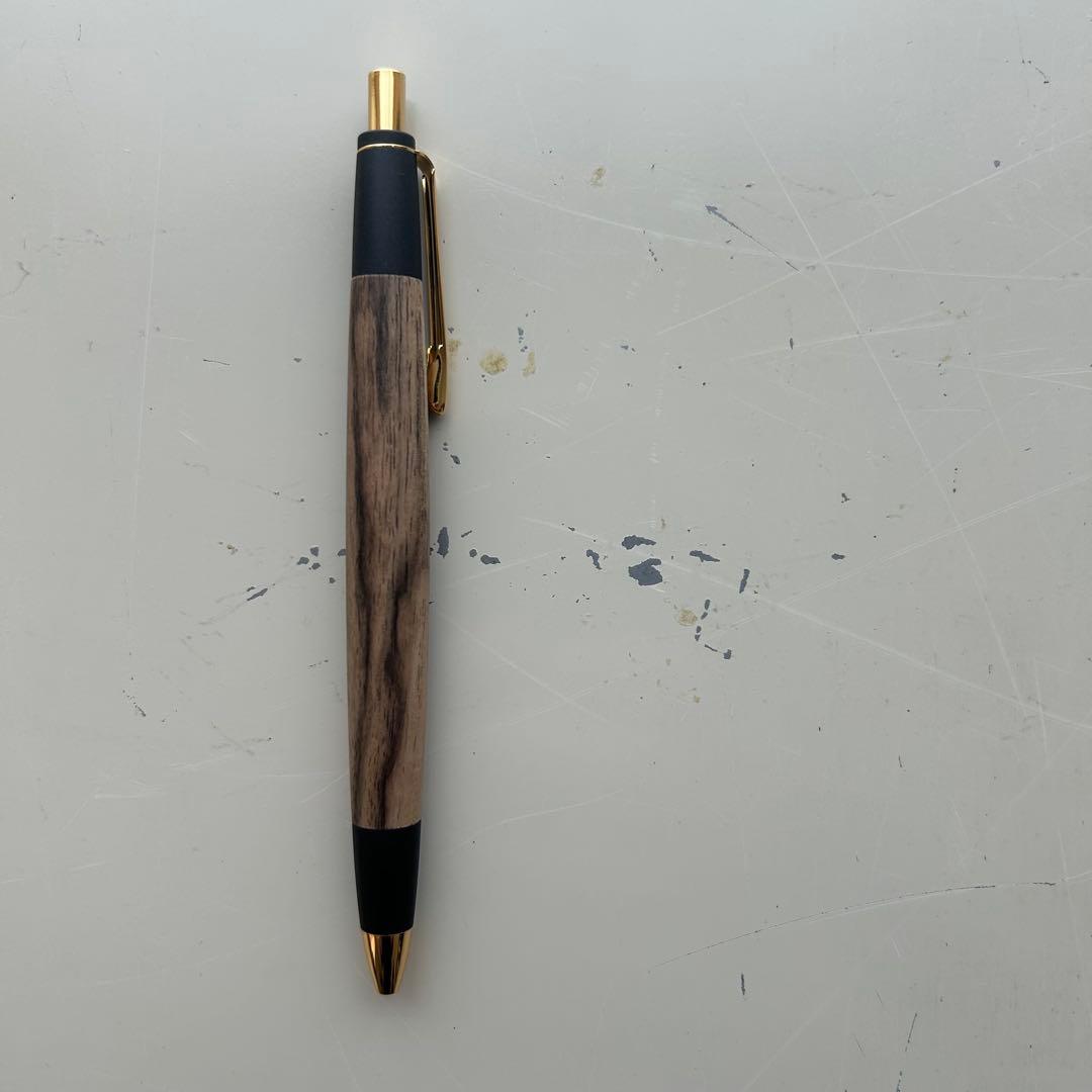 ボナンペン　黒柿　真鍮金具