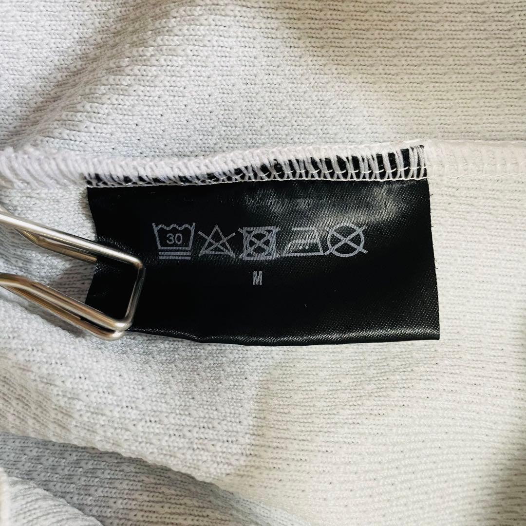 6436【美品】TFW49 クルーネックニット　セーター　軽量 厚手 保温