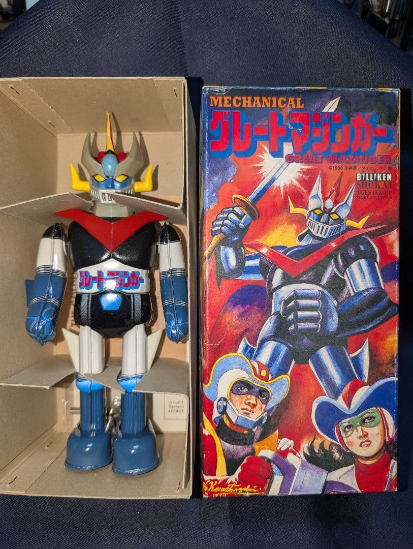 ビリケン商会ブリキ　ロボット　グレートマジンガー