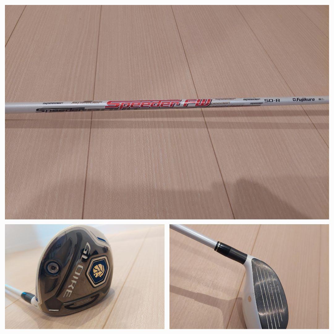 TaylorMade　キャディバッグ　ゴルフクラブセット　メンズ　初心者