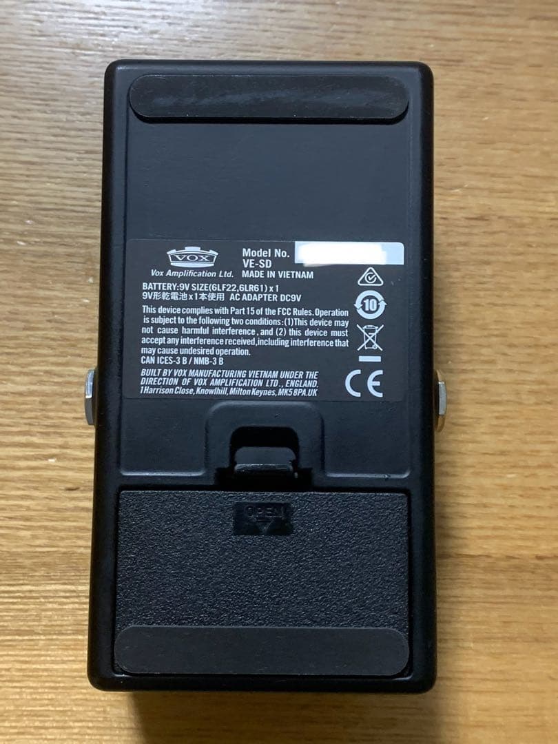 VOX VALVENERGY SILK DRIVE オーバードライブ