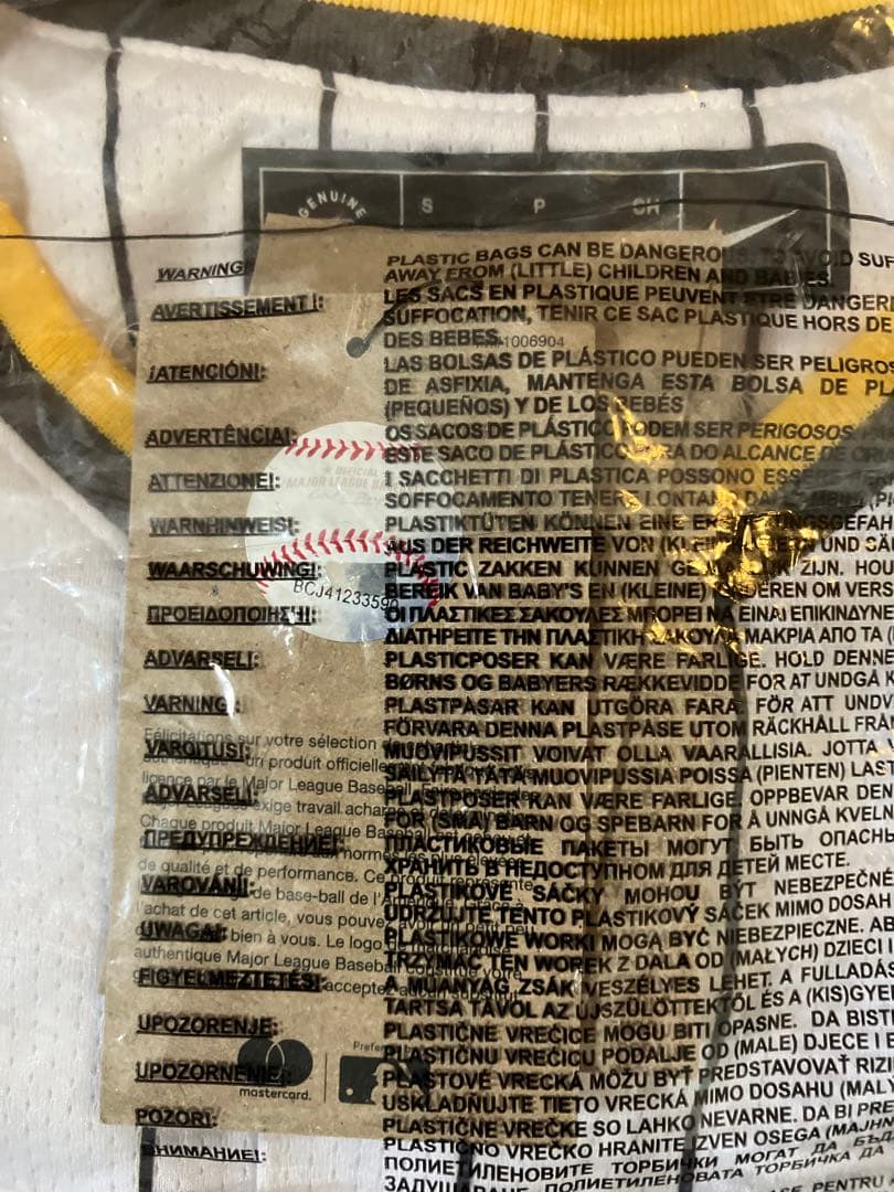【正規品】ダルビッシュ MLB 公式リミテッドプレイヤージャージ S