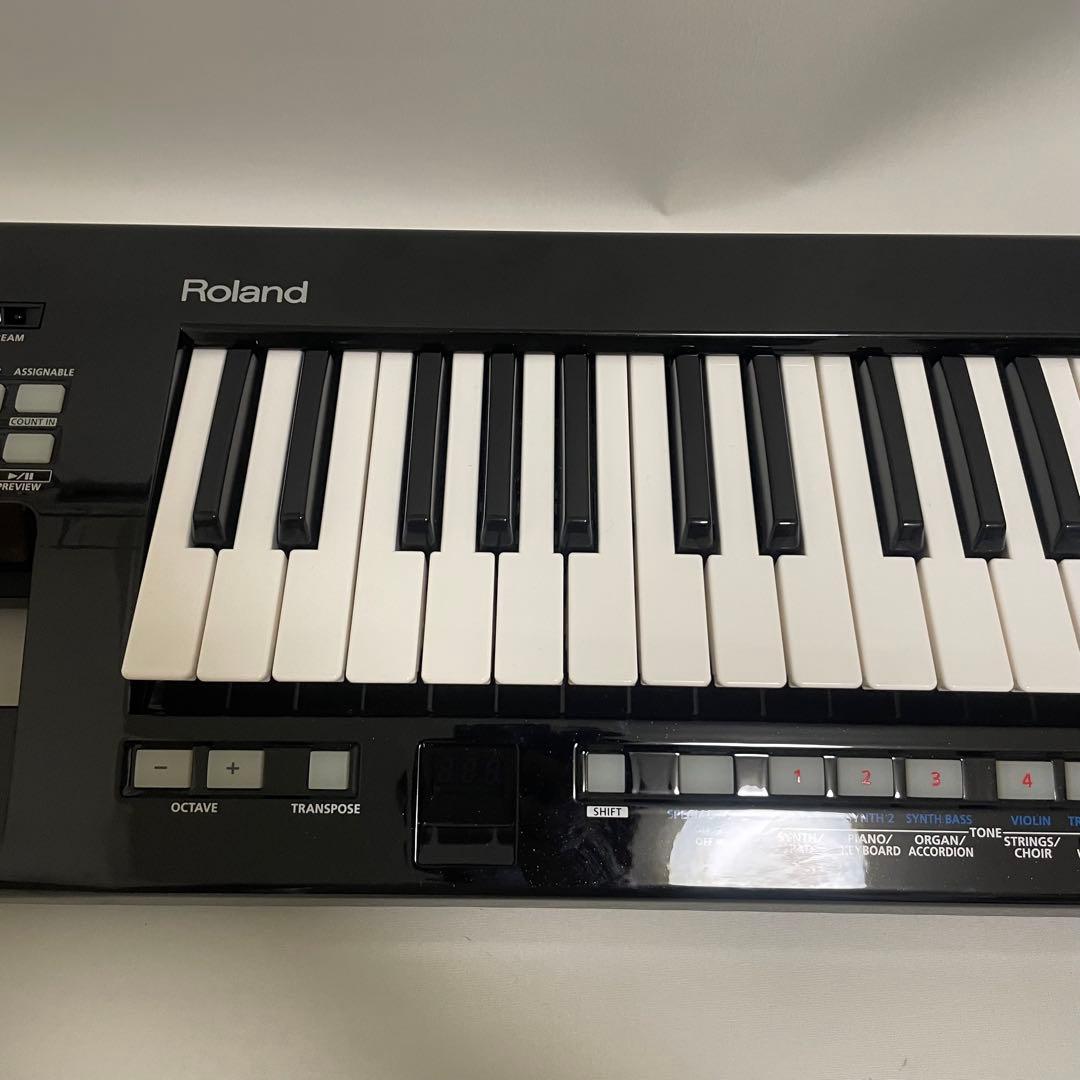 動作品Roland 37鍵 ショルキー Lucina AX-09 シンセサイザー