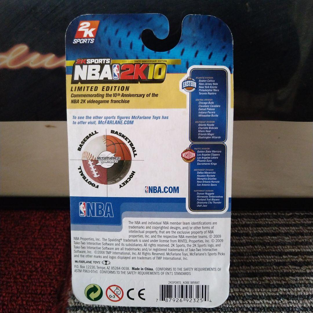 NBA　マクファーレン　2K10発売記念　3インチ　コービーブライアント