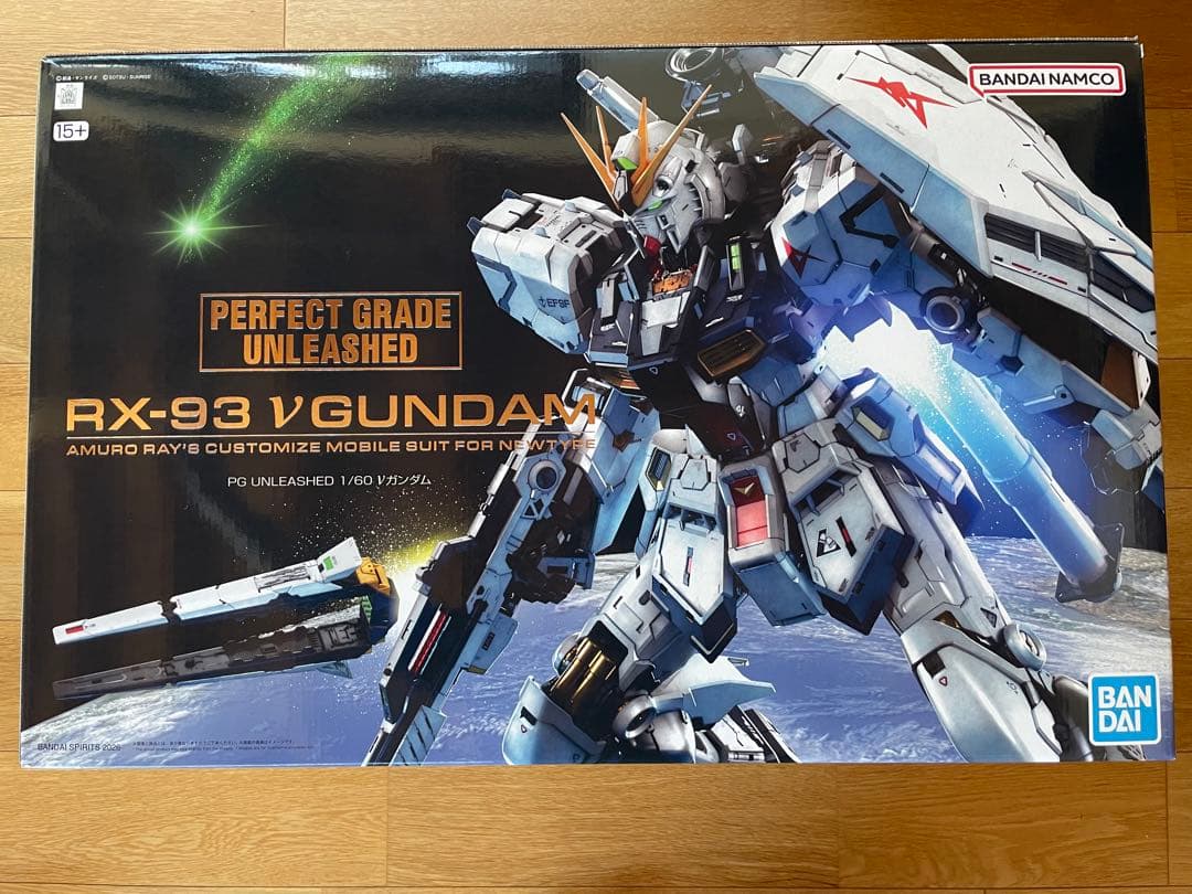 【新品】バンダイ PG unleashed 1/60 νガンダム&LEDセット