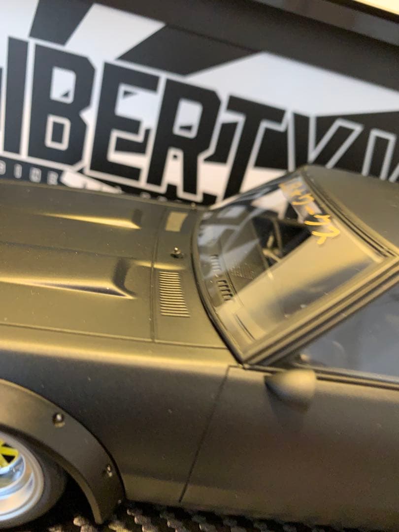 週末値下げイグニッションモデル1/18 LBWK ケンメリマットブラック0965