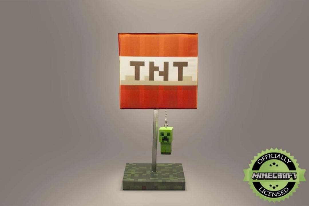 マイクラTNTテーブルランプ公式ライセンス商品　新品未開封