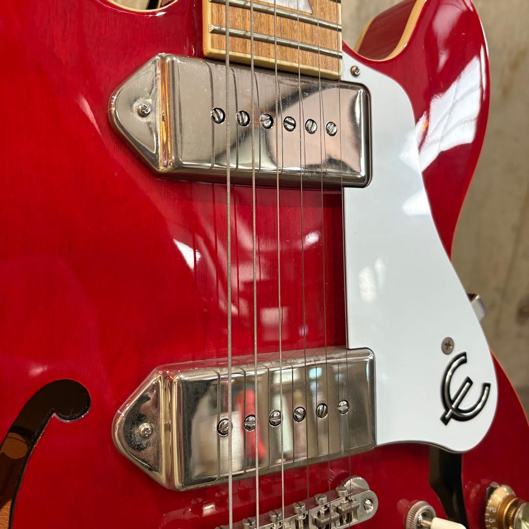 Epiphone Casino Coupe CH フルアコ　ギター　ケース付