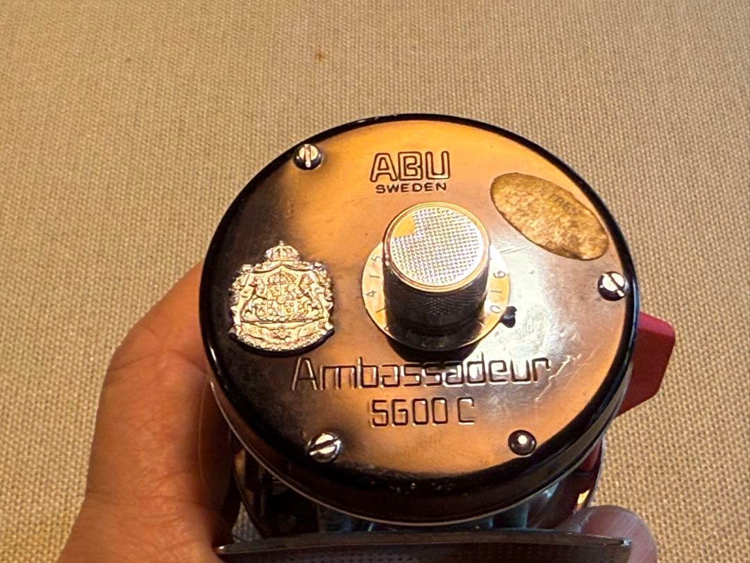 川*明様 Ambassadeur 5600C Black 赤ベロタイプ1977年