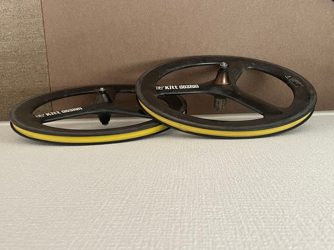 kitt design バトンホイール　 451 前輪後輪　カーボン　ジャンク