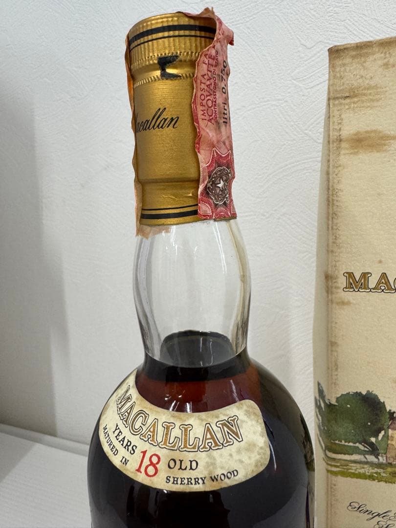 林MACALLAN18年 マッカラン シェリーウッド 1970 750ml