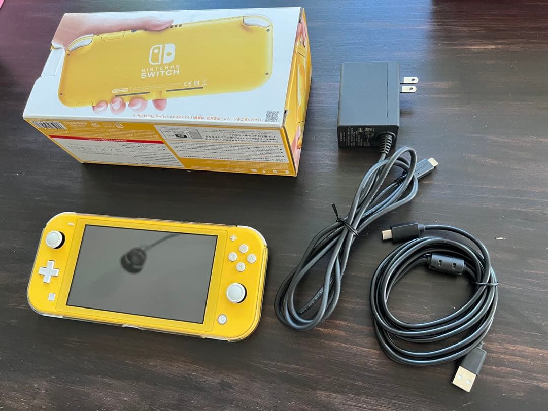 Nintendo Switch Lite イエロー 本体 箱付き