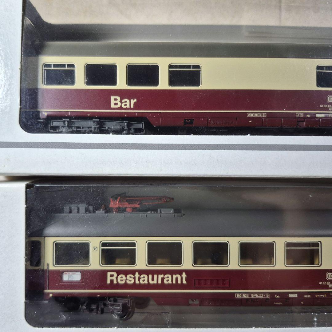 Märklin メルクリン HO バー・レストラン客車 42972 42973
