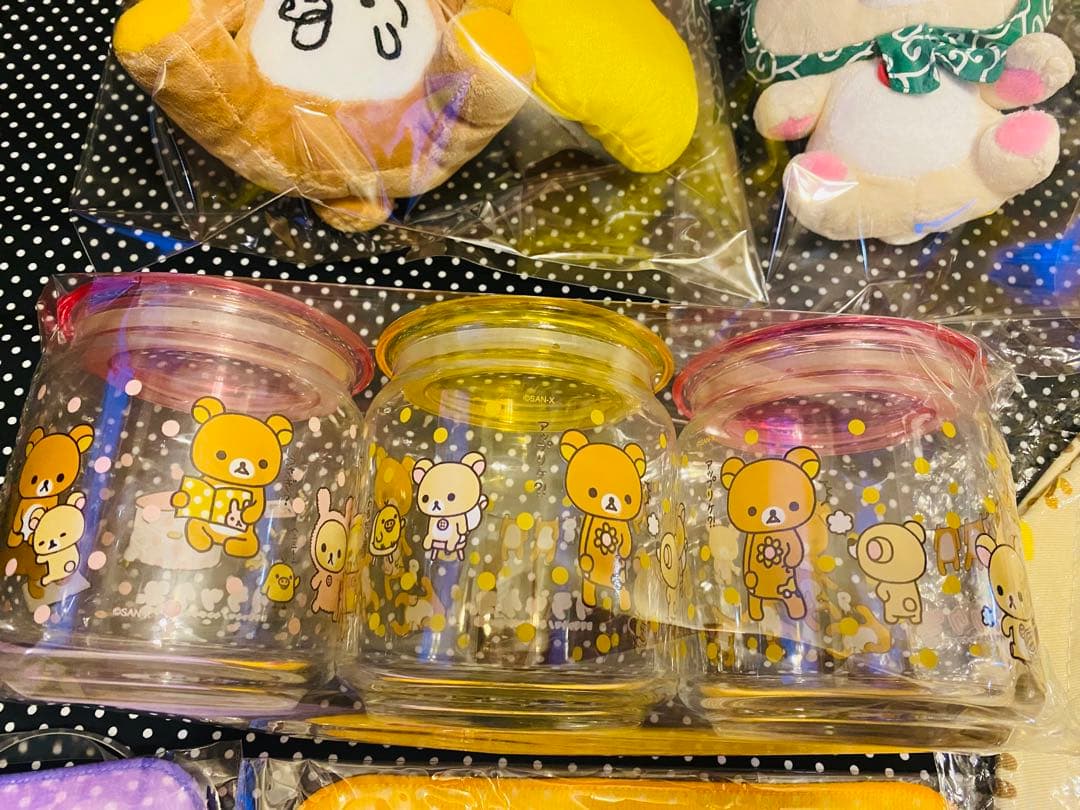 ①激レア❗️初期リラックマ ぬいぐるみと文房具まとめ売り！大量