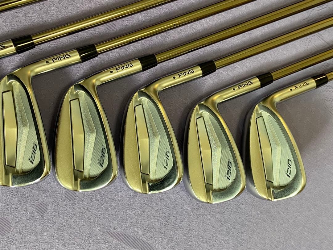 PING i210アイアンU〜5番号　7本セット